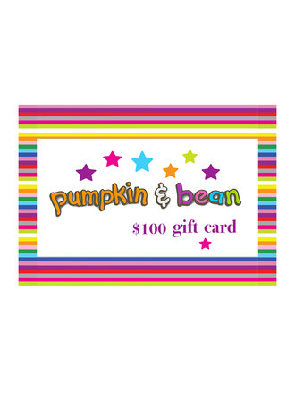 Pumpkin & Bean $100 Gift Card