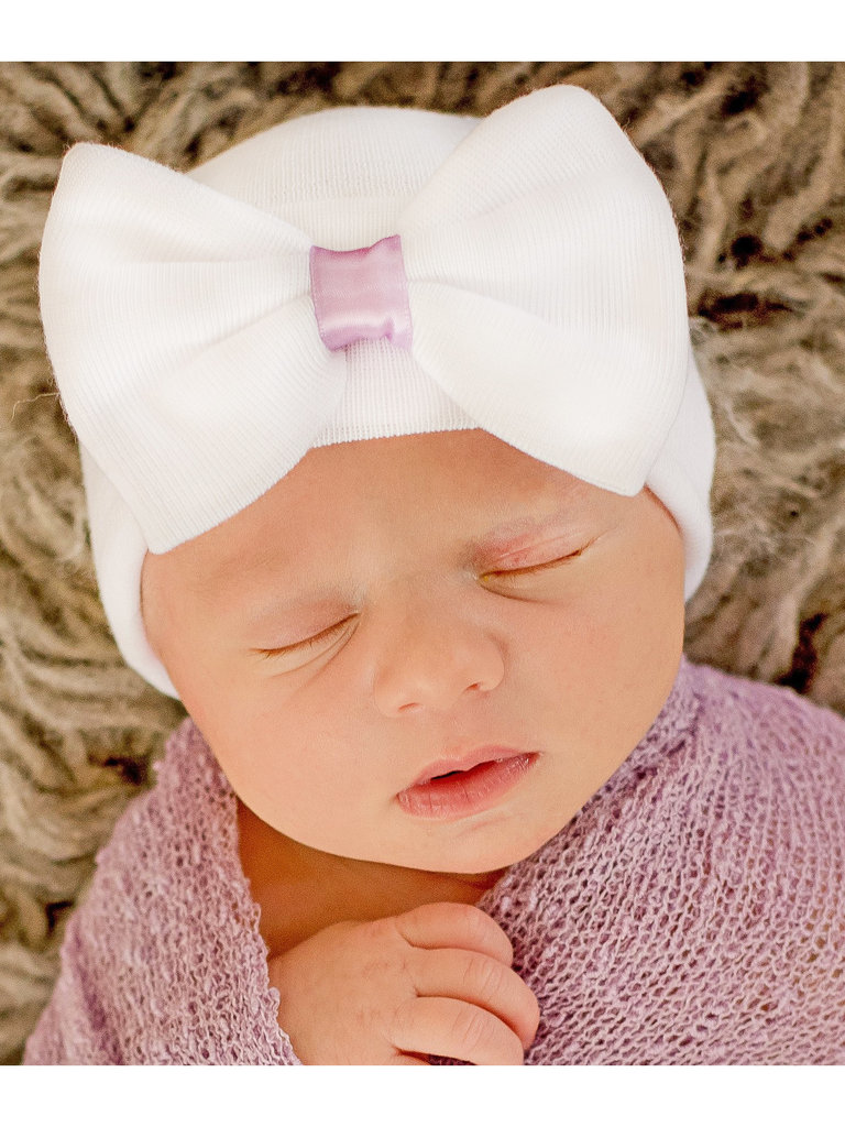 ilybean Bridgett Bow Newborn Hat