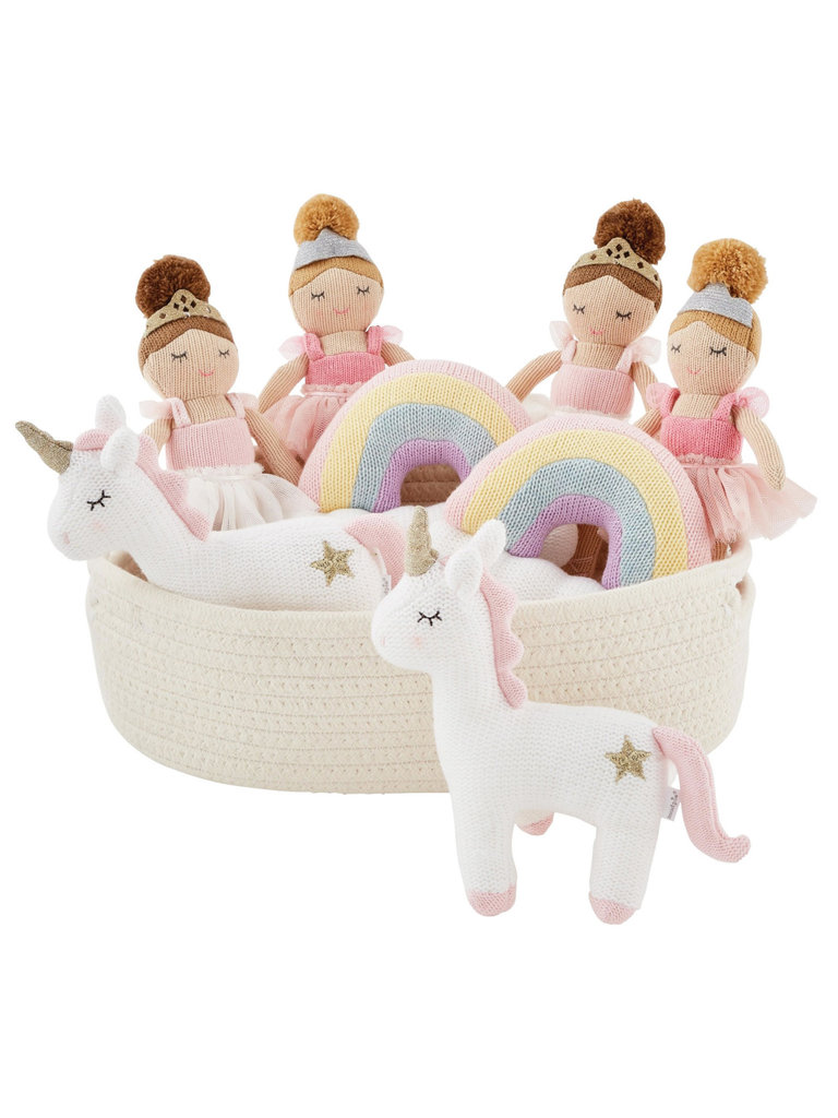 mud pie Princess Unicorn Rainbow Rattle