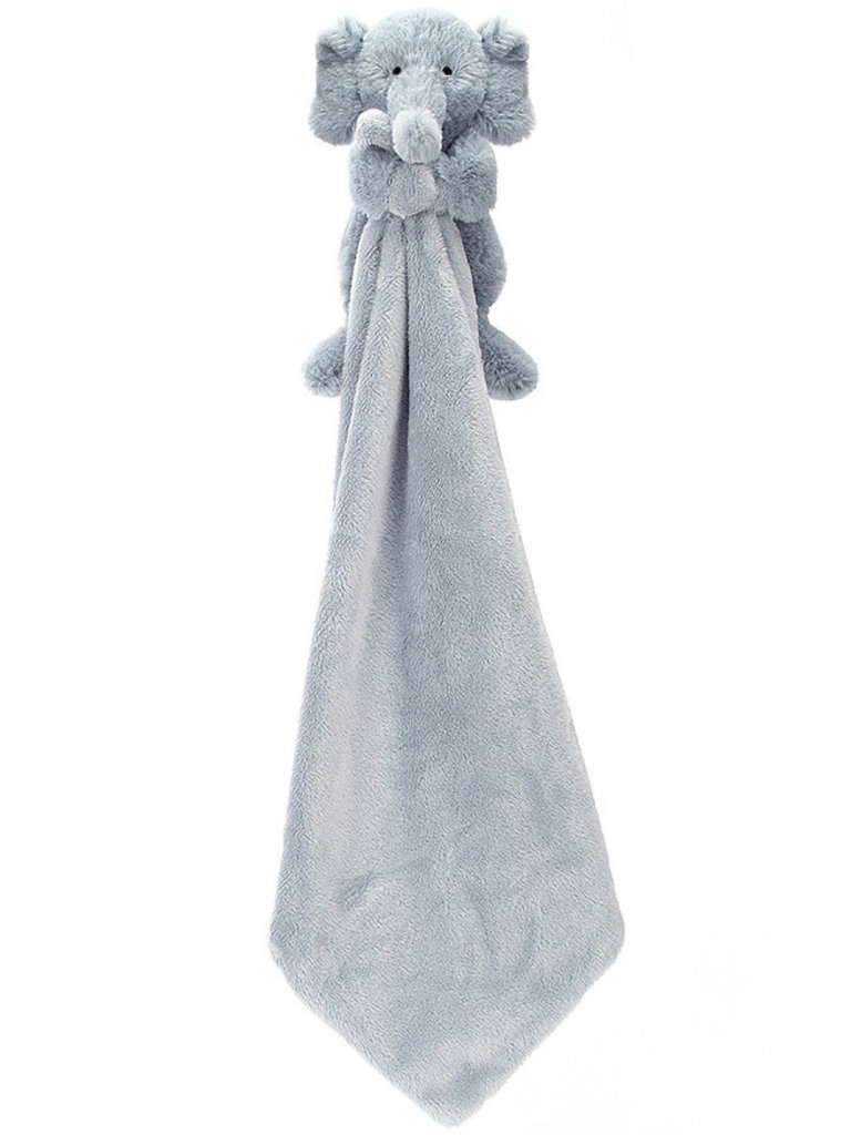 jellycat blue elephant soother