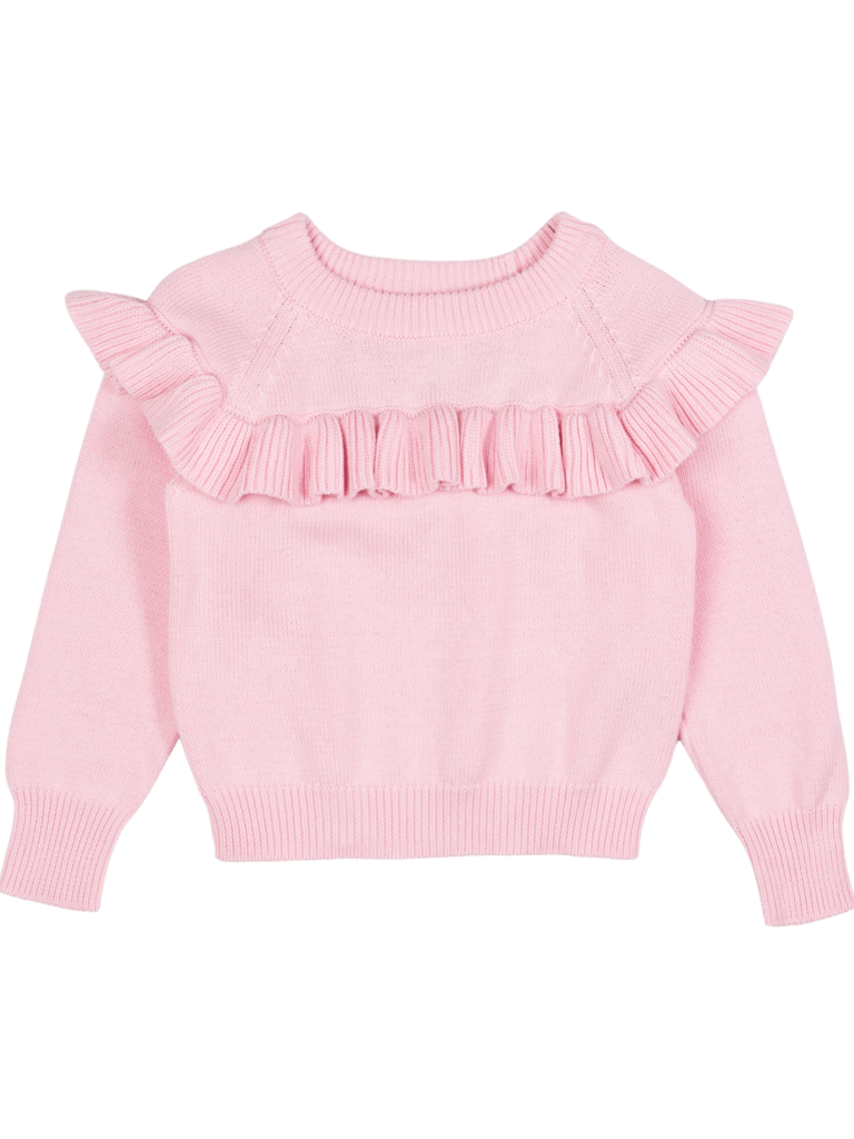 Rock Your Baby Light Pink Frill Knit