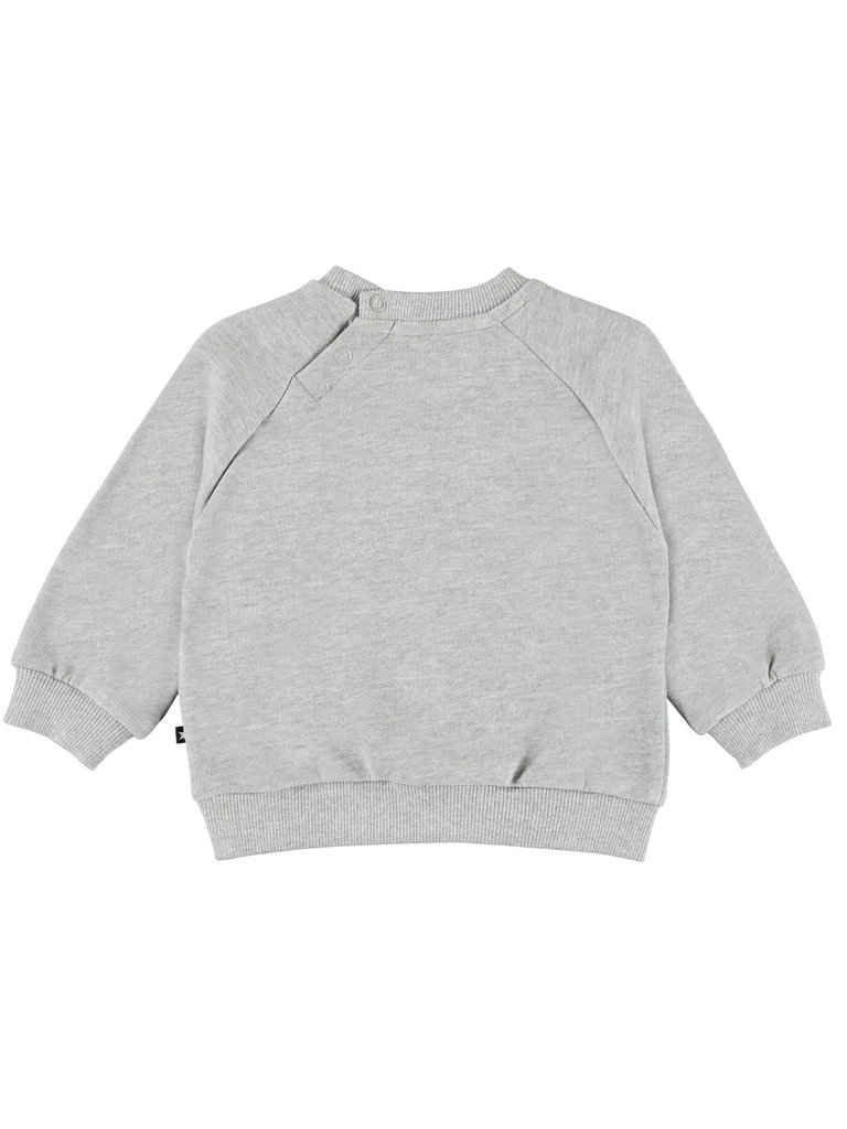 Molo Grey Smiley Sweatshirt & Pant Set