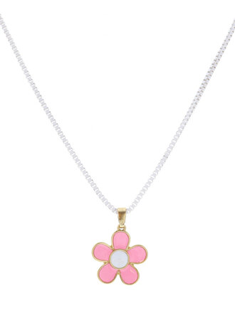 Enamel Pendant Necklace Enamel Pendant Necklace