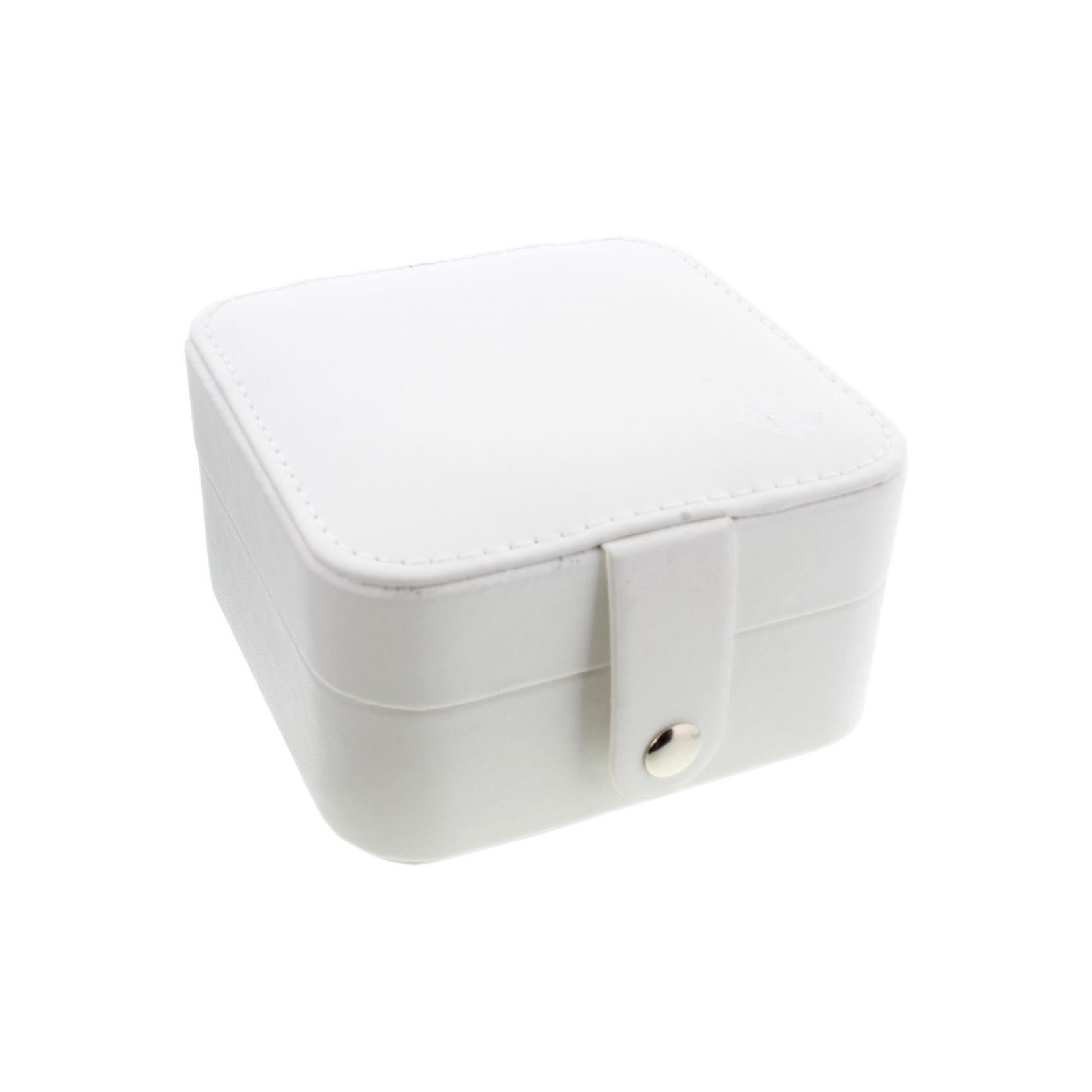 New Portable Jewelry Box Organizer Leather Jewelry Ornament Case Travel  Storage