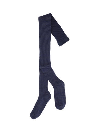 Molo Glitter Rib Tights - Warm Blue Molo Glitter Rib Tights - Warm Blue