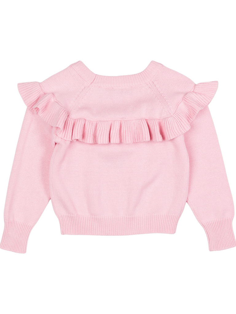 Rock Your Baby Light Pink Frill Knit
