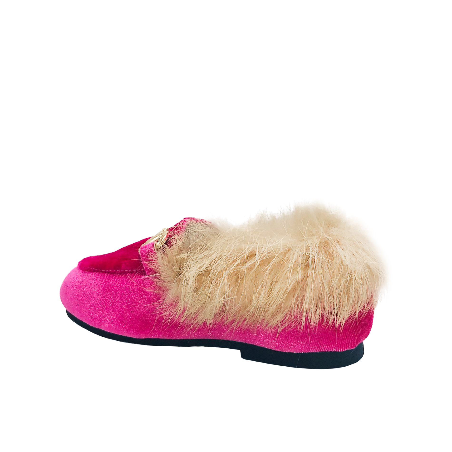 Posh Pink Fur Loafers – Posh Kidz