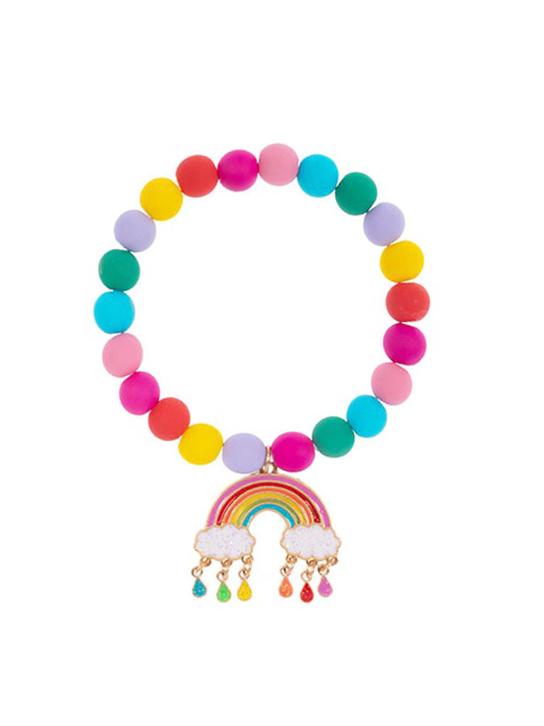 Glitter Rainbow Enamel Bracelet
