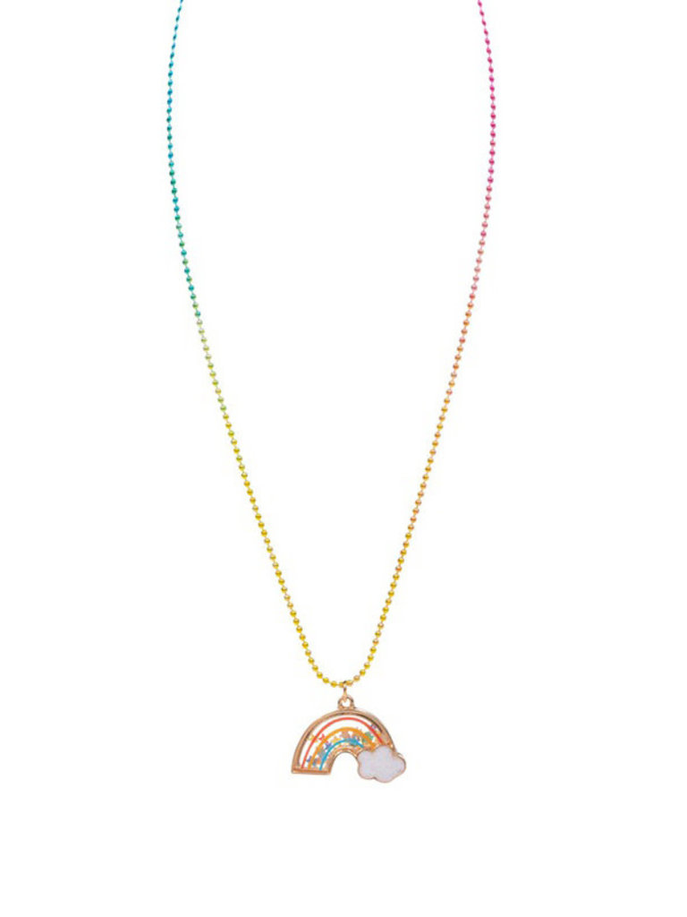 Rainbow Confetti Necklace