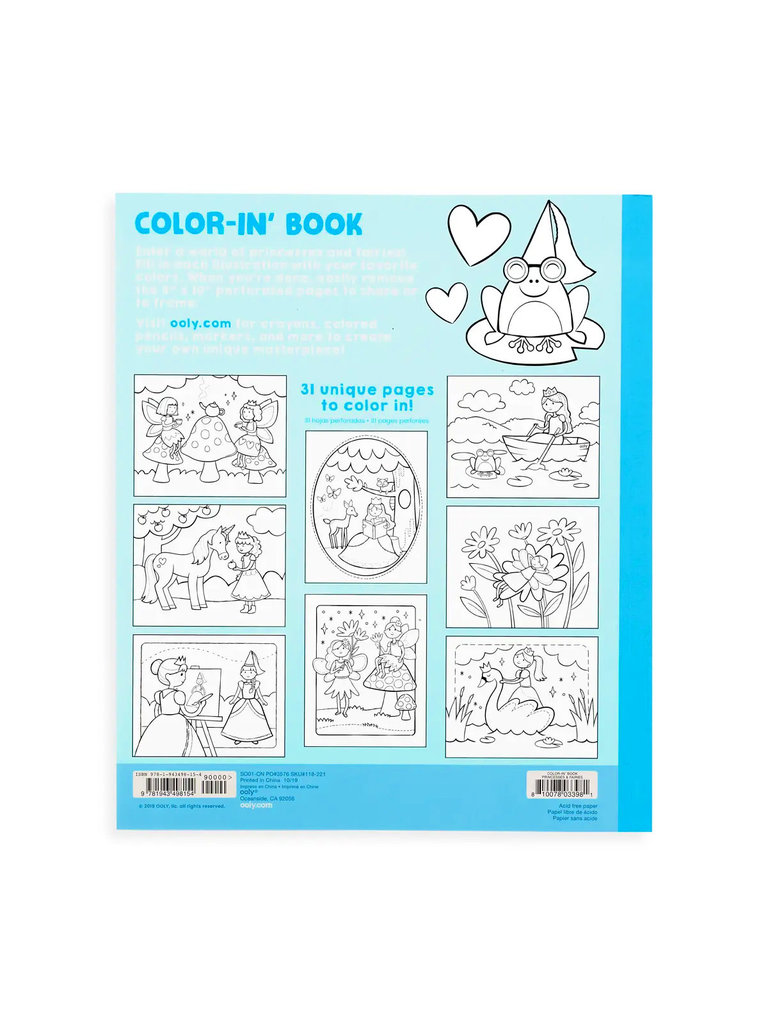 ooly Princess & Fairy Stampables Coloring Pack