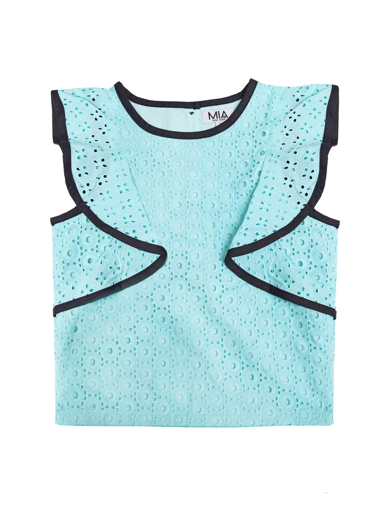 MIA New York Aqua Eyelet Set