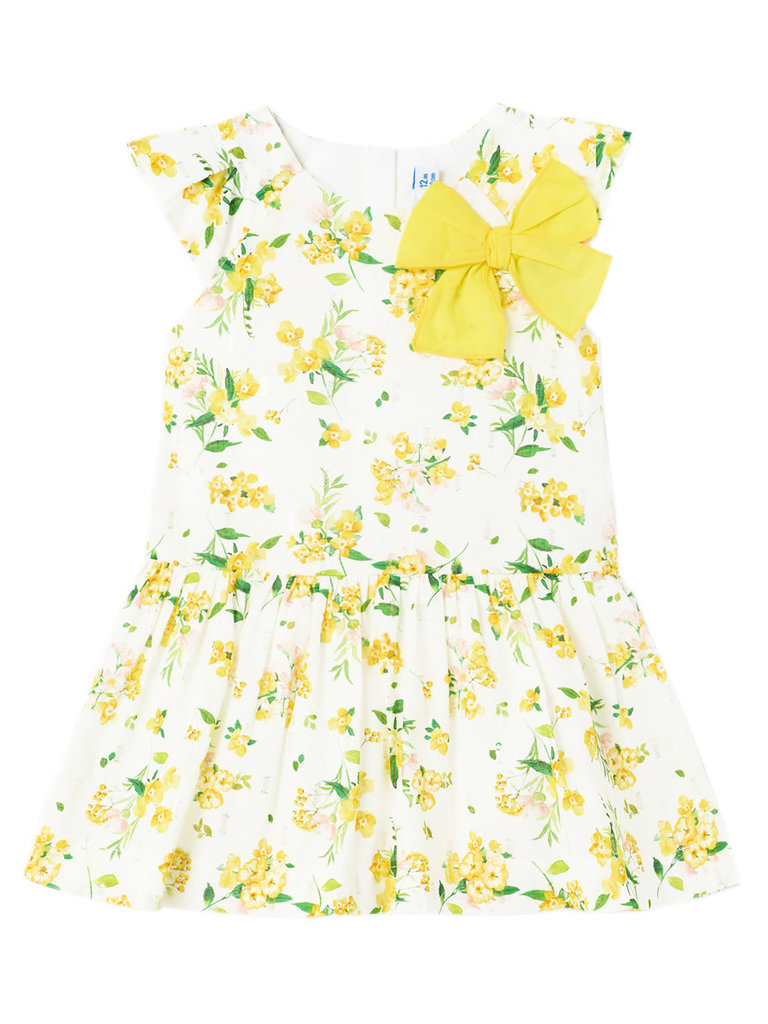 Mayoral Yellow Floral Dress
