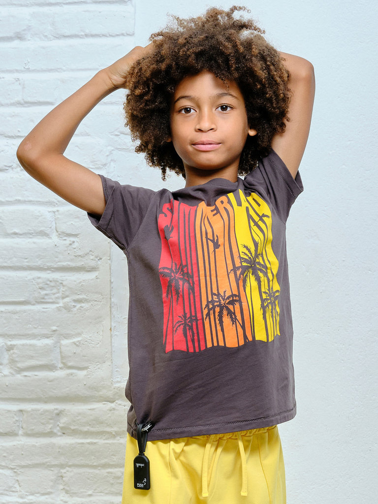 yporque kids Summer Palms Sound Tee