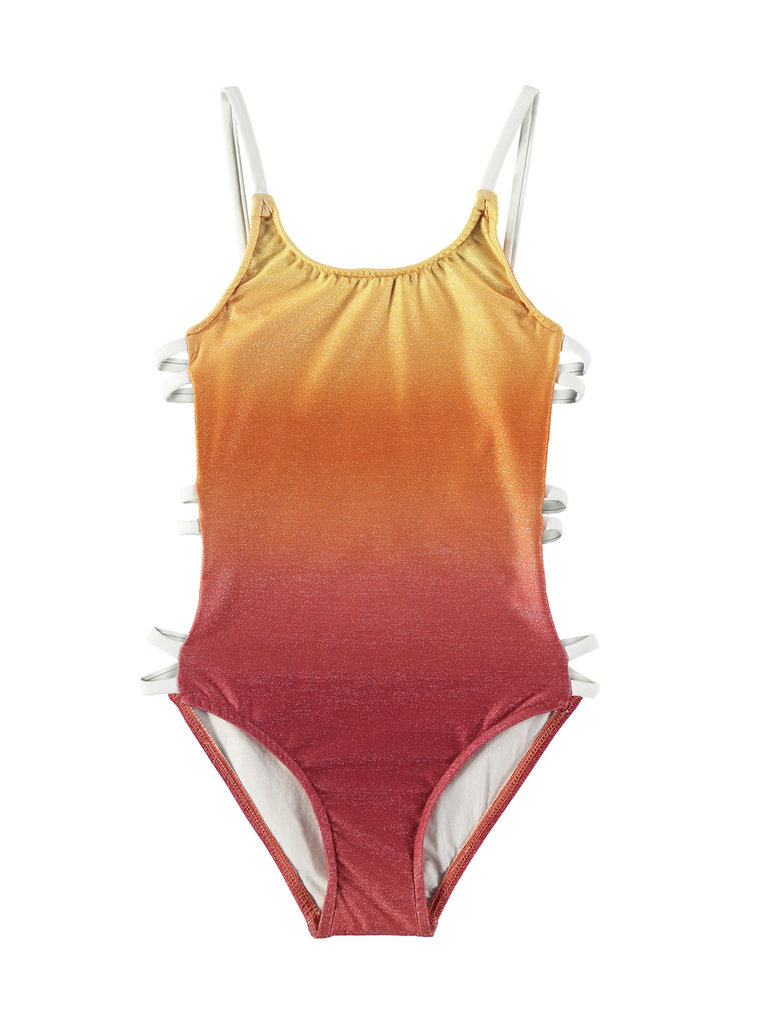 yporque kids Sunset Glitter Swimsuit