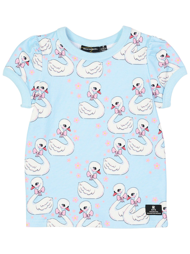Rock Your Baby Blue Swan T-Shirt