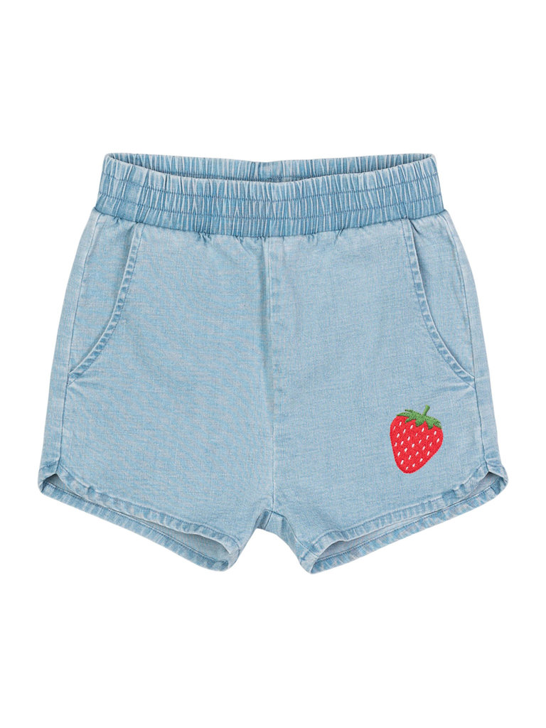 Rock Your Baby Strawberry Chambray Shorts