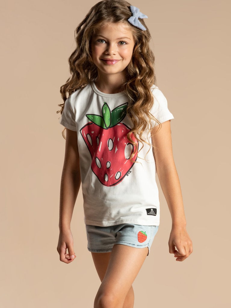 Rock Your Baby Strawberry Chambray Shorts