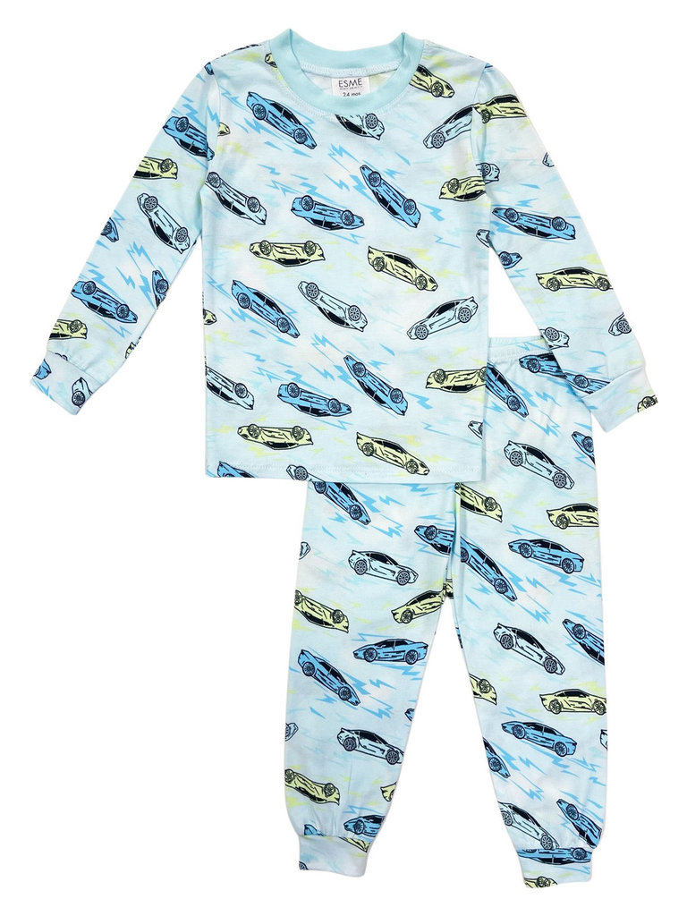 Esme Loungewear Zoom Racing Car Pajamas