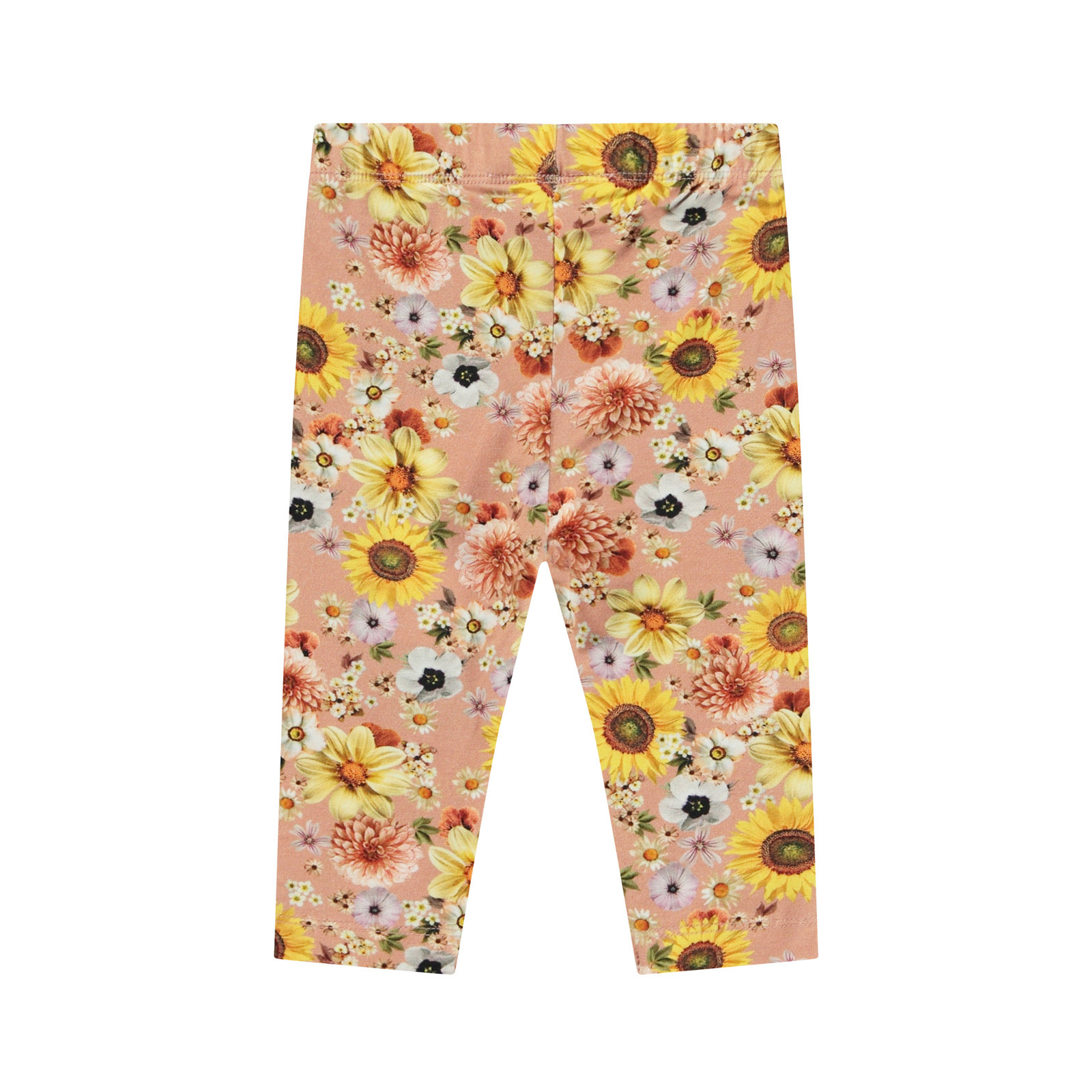 Molo Girls Mini Floral Leggings - Stefanie - Pumpkin and Bean