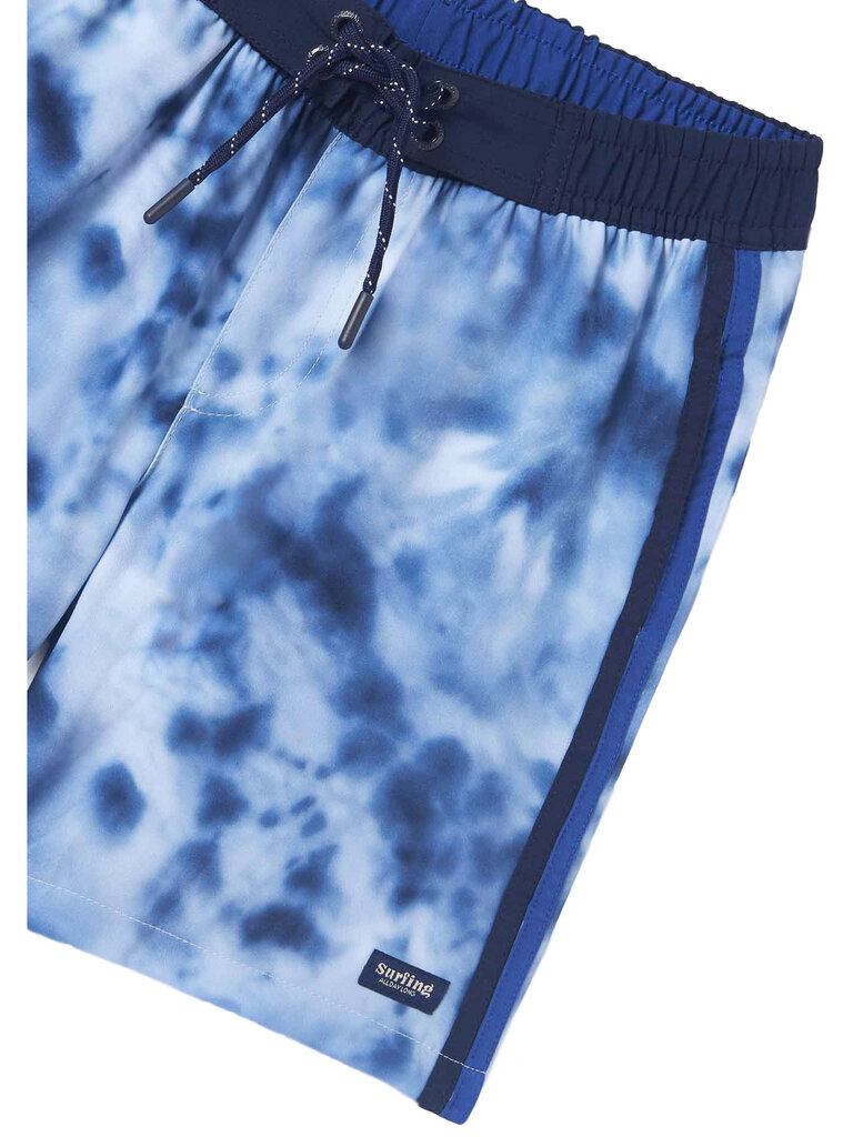 Mayoral Blue Tie Dye Swim Trunks