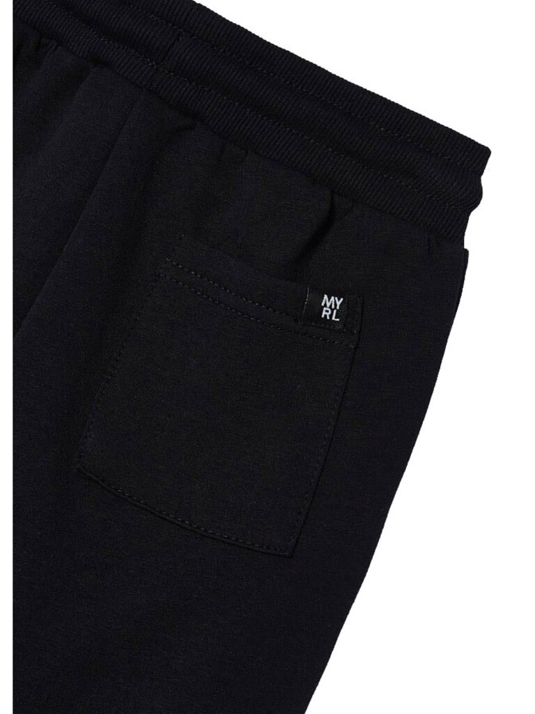 Mayoral Boys Black Fleece Sweatpants