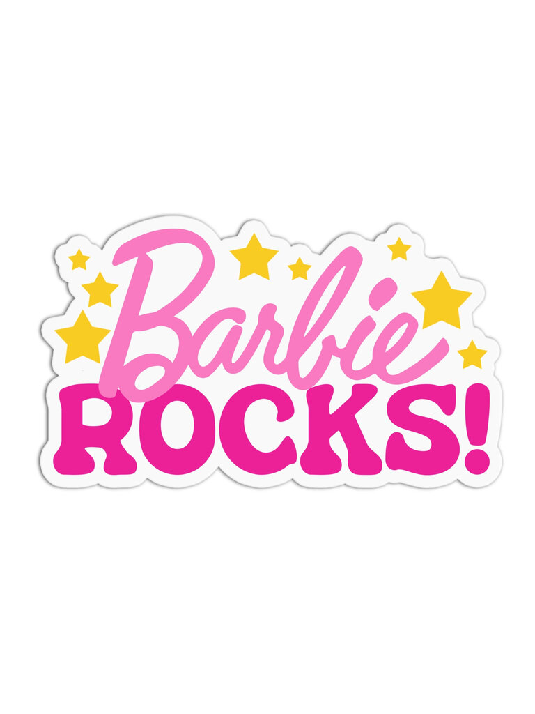 Barbie Rocks! Sticker