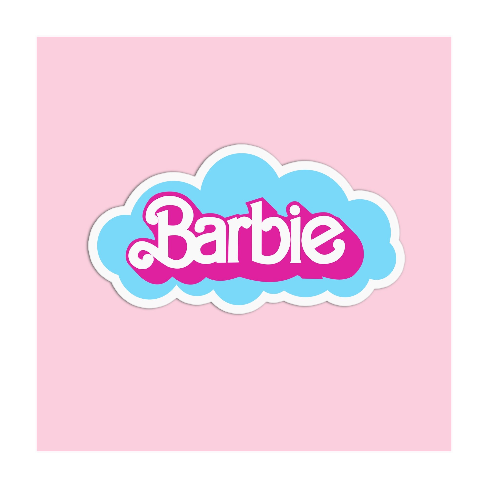 Barbie Vinyl Textured Sticker - Pumpkin and Bean