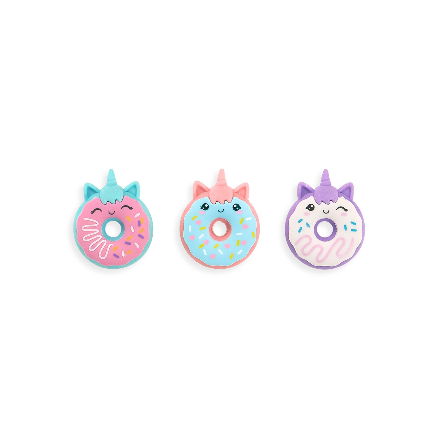 Ooly - Click-It Erasers: Sugar Joy Donuts