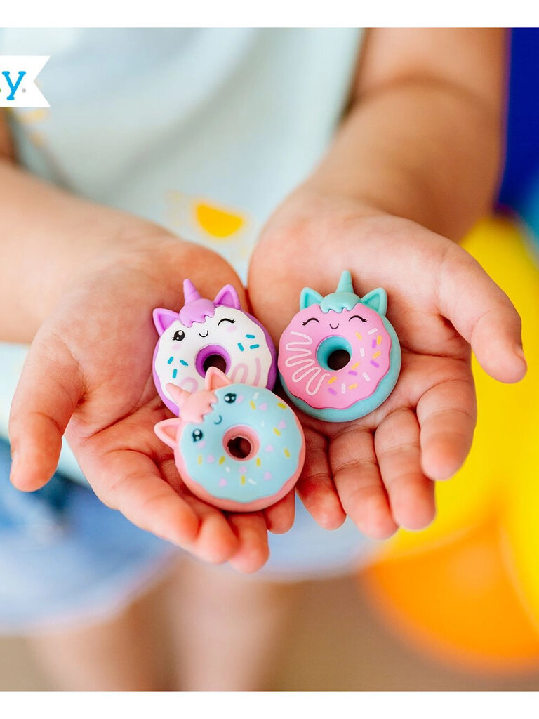 ooly Magic Bakery Unicorn Donuts Scented Erasers