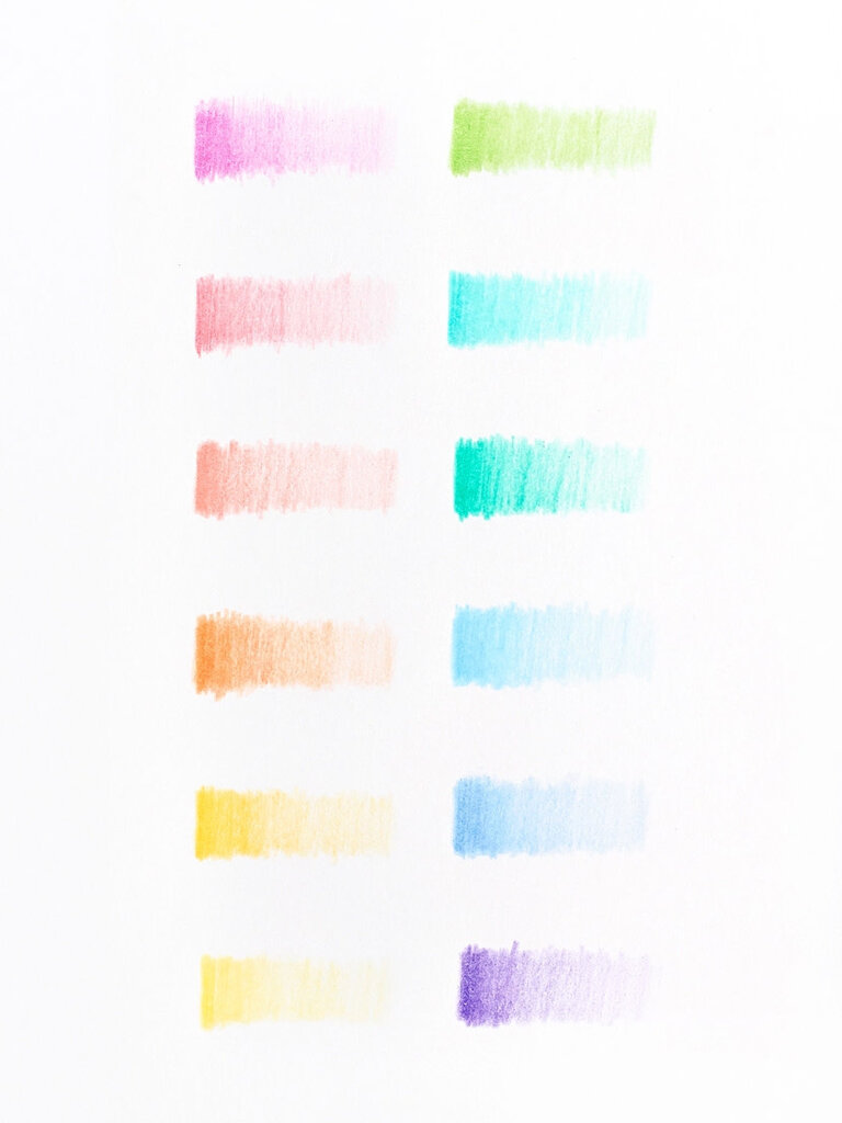 ooly Pastel Hues Colored Pencils