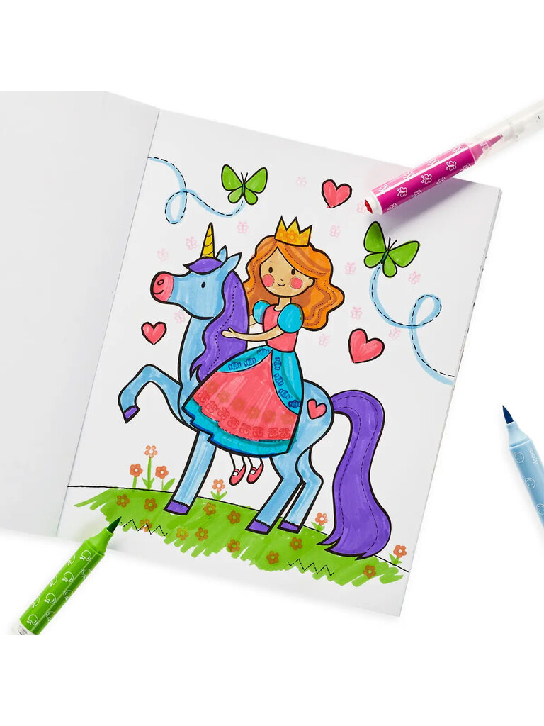 ooly Princess & Fairy Stampables Coloring Pack