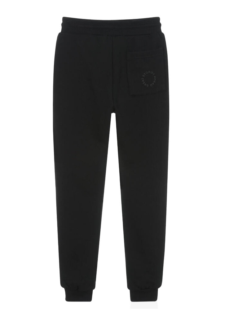 Mayoral Boys Black Fleece Sweatpants