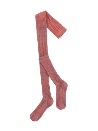 Molo Glitter Rib Tights - Forest Rose Molo Glitter Rib Tights - Forest Rose