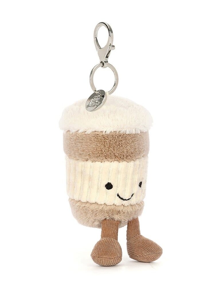 JellyCat Amuseable Coffee-To-Go Bag Charm