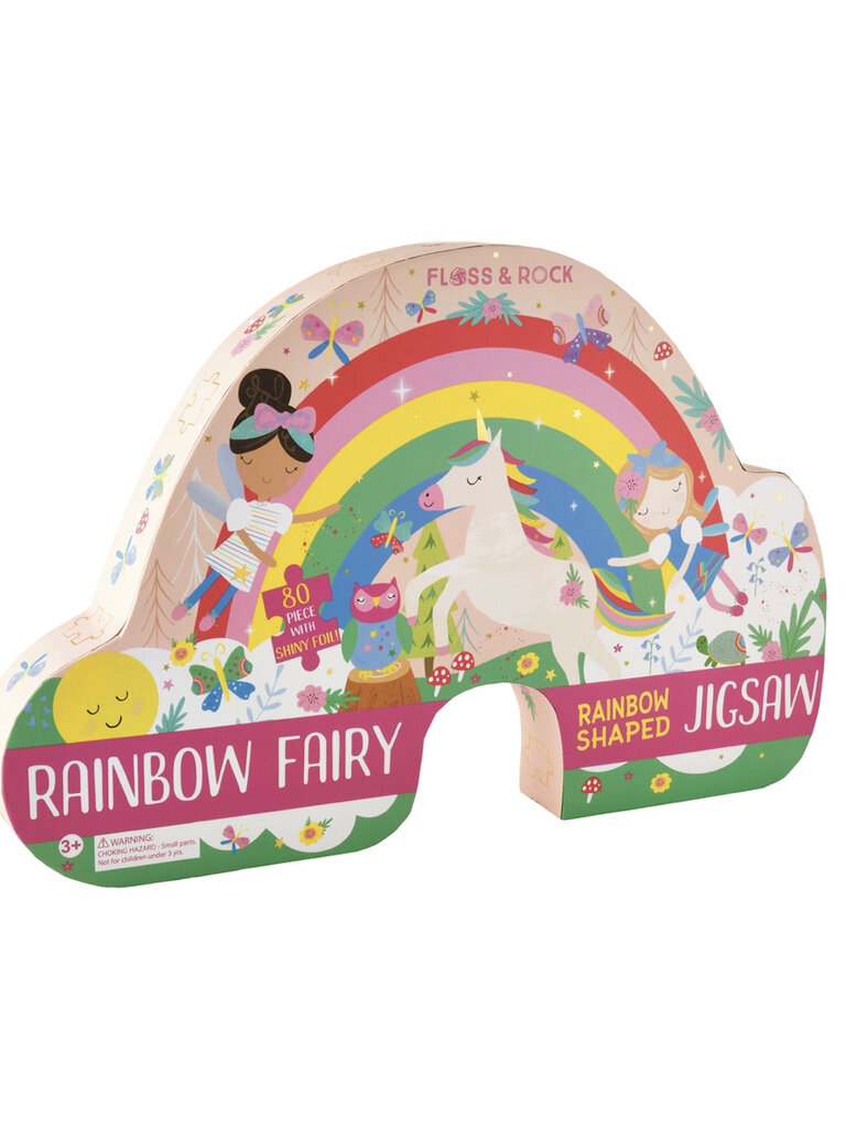 Floss and Rock Rainbow Fairy 80pc Jigsaw