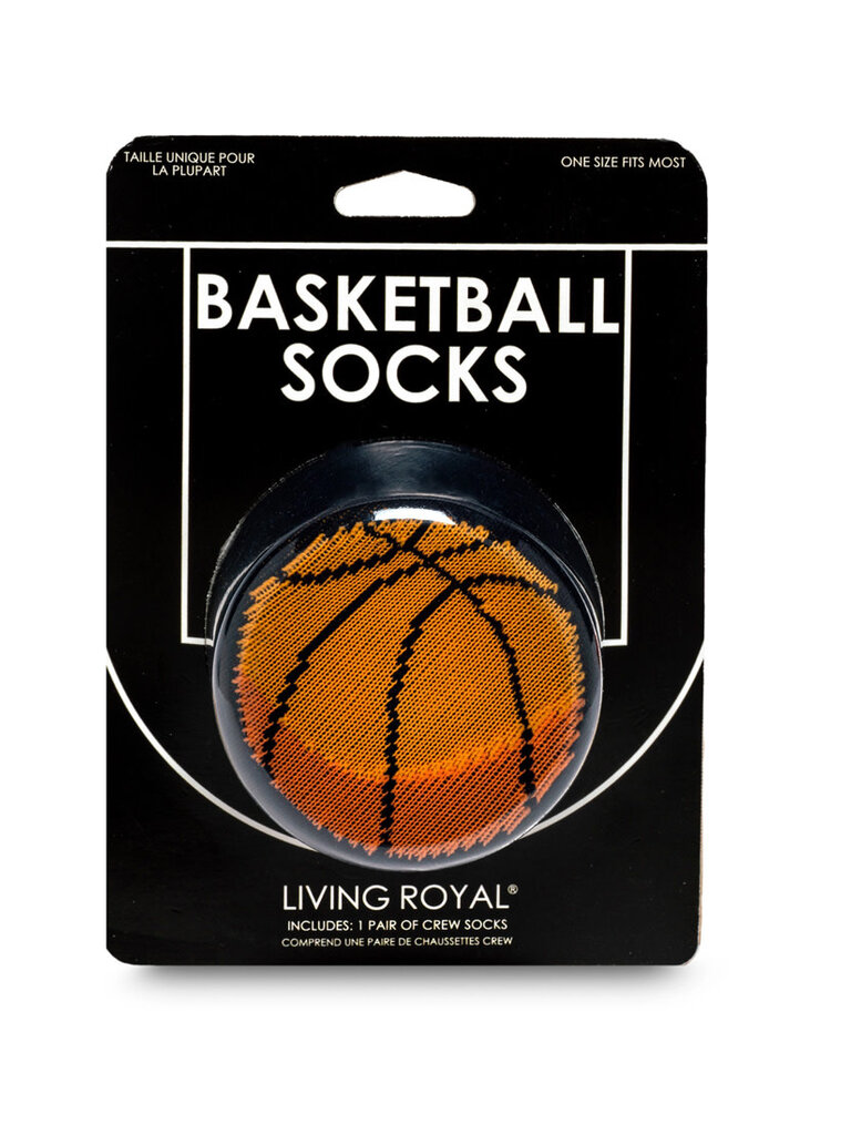 Living Royal Basketball 3D Socks