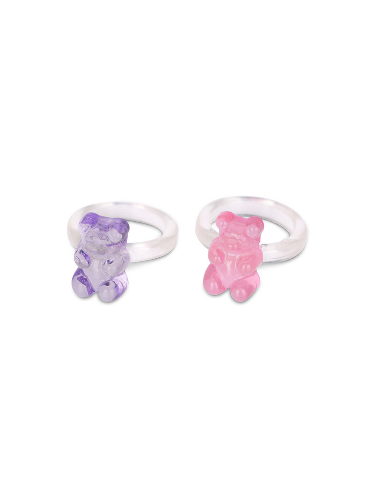 Iscream Gummy Bear Ring Set