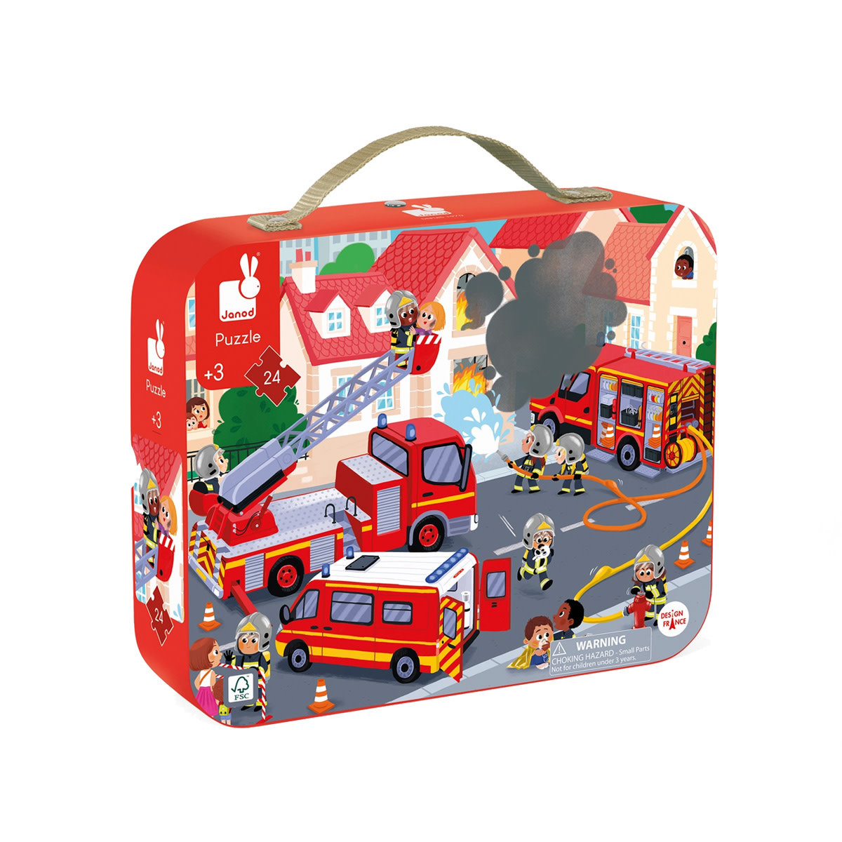 Janod Fireman Puzzle - 24 Pcs
