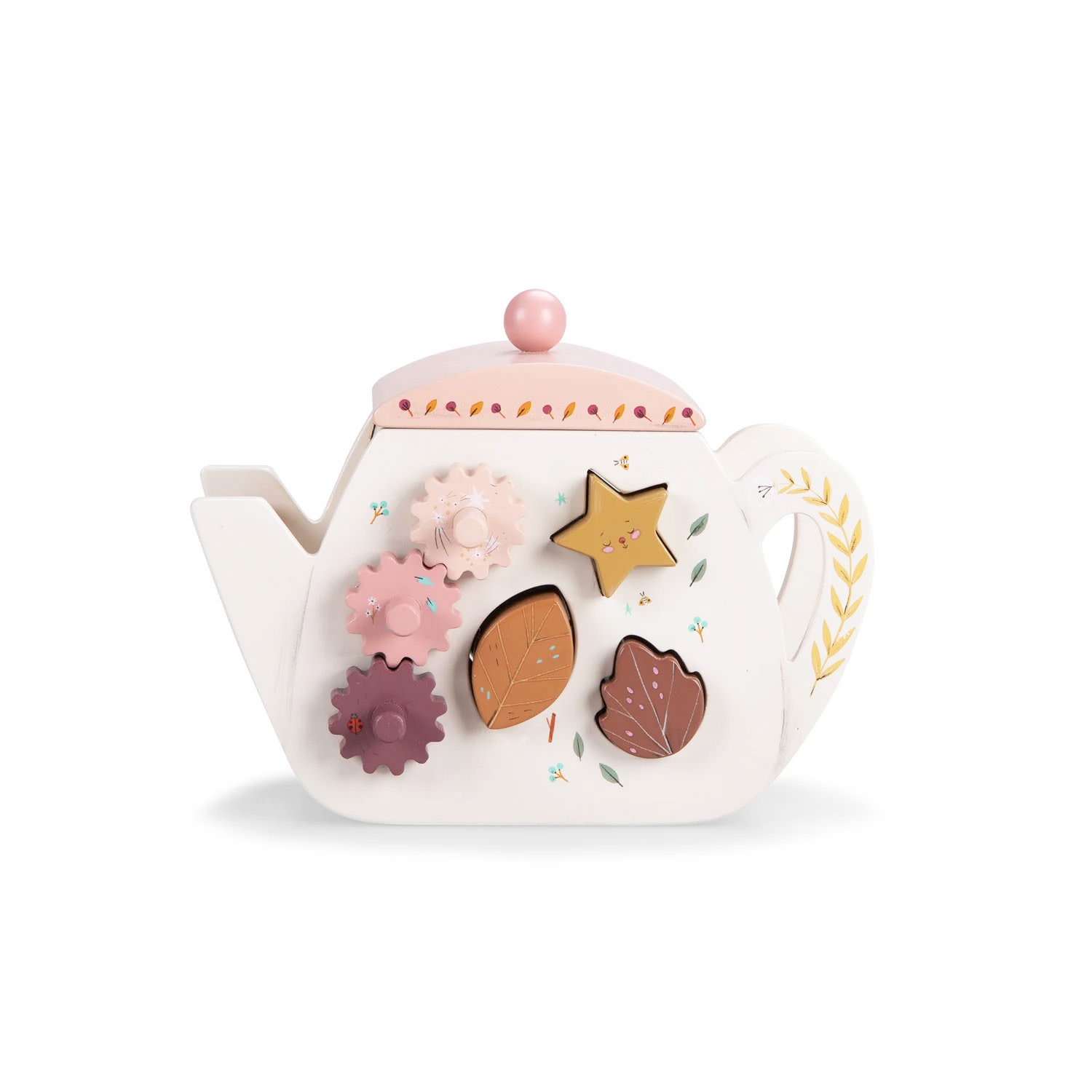 Speedy Monkey Teapot Shape Sorter Pumpkin and Bean