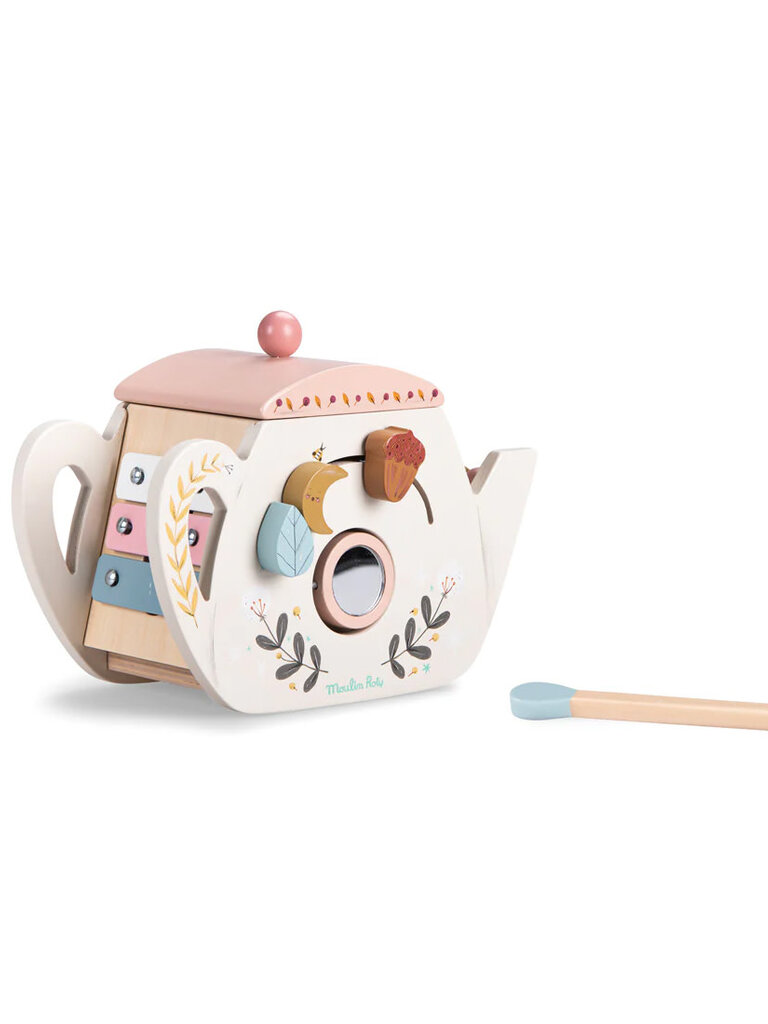 Speedy Monkey Teapot Shape Sorter Pumpkin and Bean
