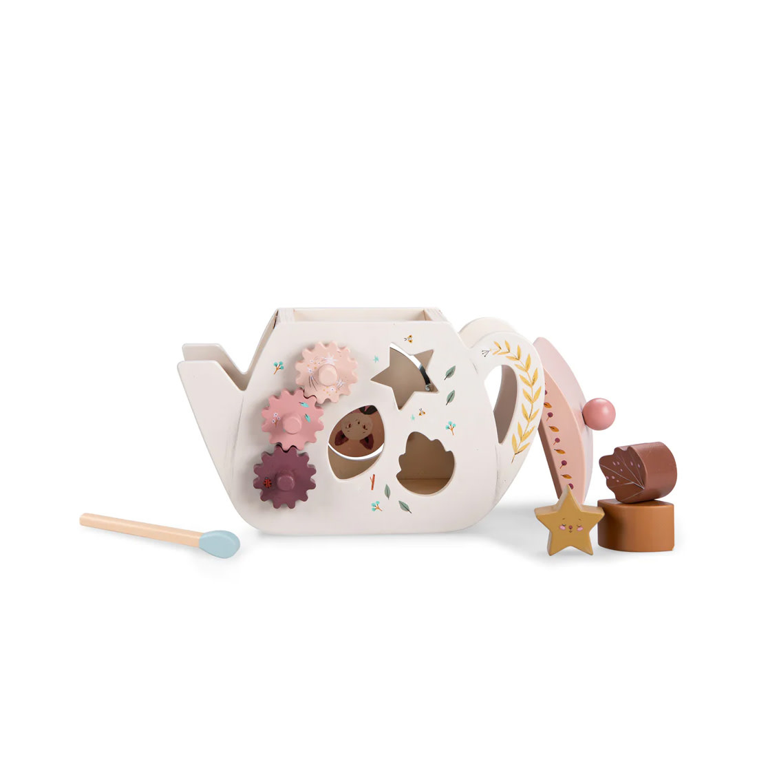 Speedy Monkey Teapot Shape Sorter Pumpkin and Bean