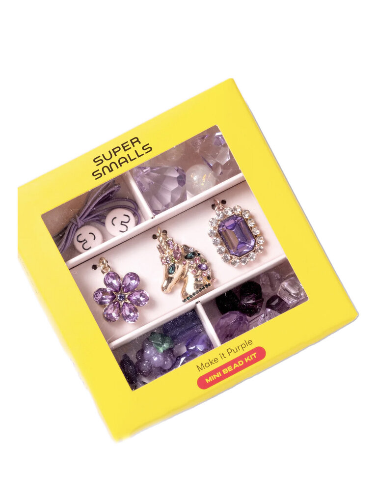 Super Smalls Make It Purple - Mini Bead Kit