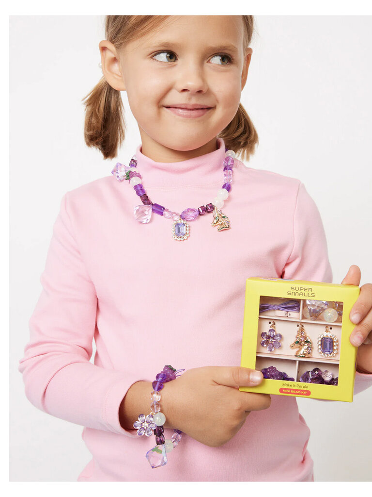 Super Smalls Make It Purple - Mini Bead Kit