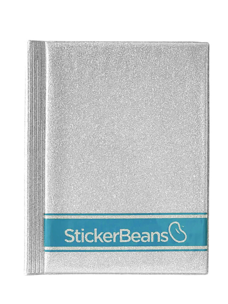 StickerBeans Silver Sparkle Collector's Book