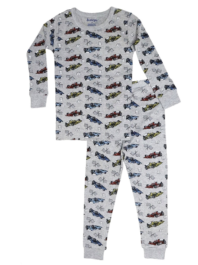 Baby Steps Race Cars Pajamas