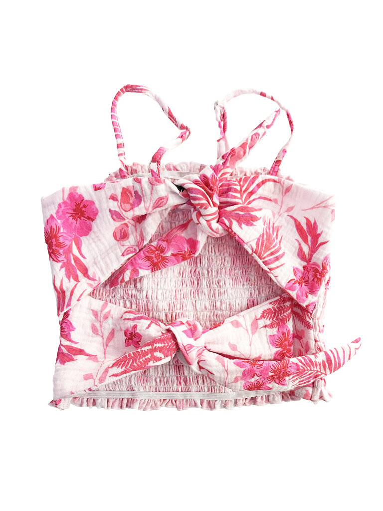 Flowers by Zoe Pink Hawaiian Top