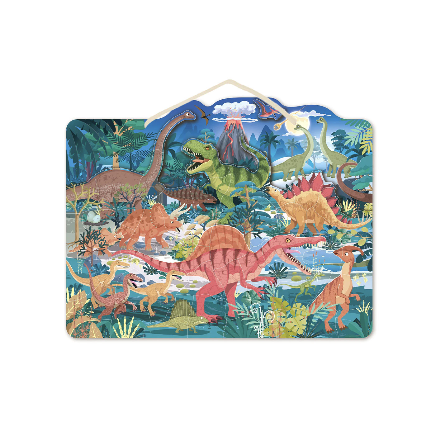 Dino - 4 puzzles évolutifs Dinosaure