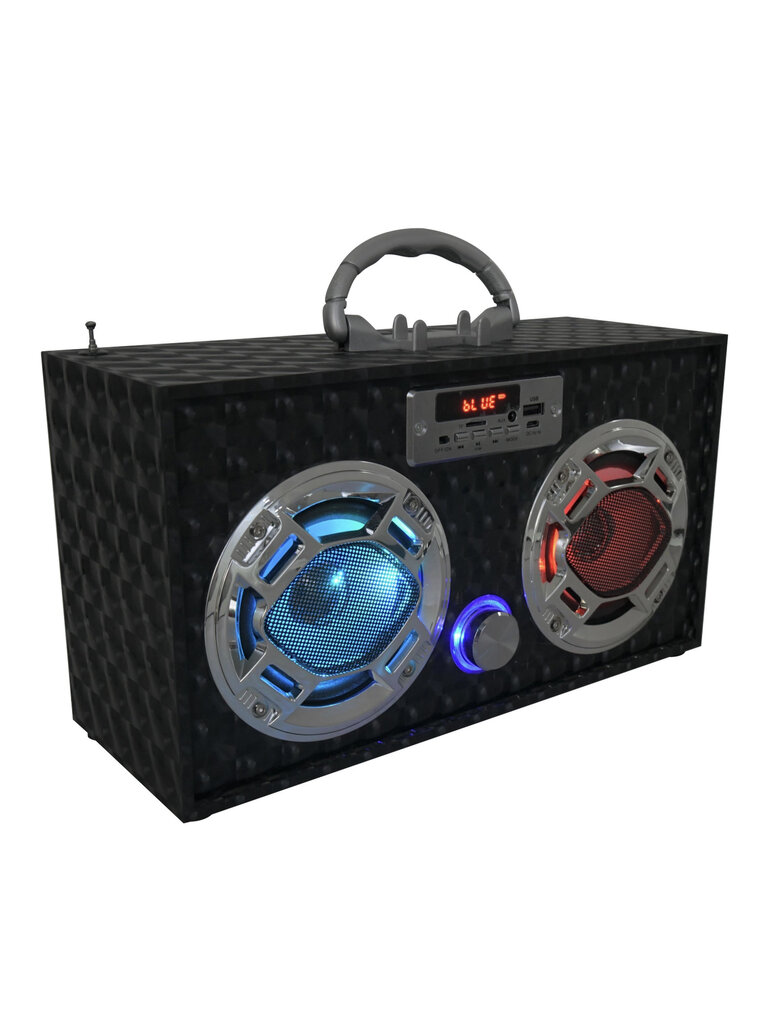 Trend Tech Brands Black 3D Boombox