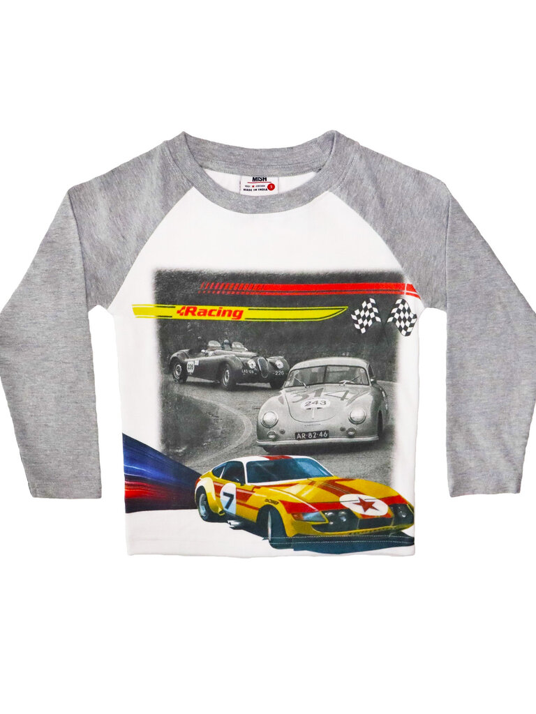 Baby Steps Racer Raglan Shirt