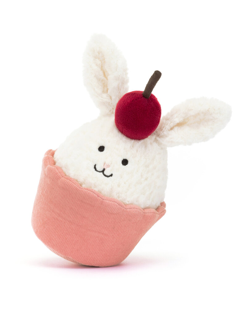 Jellycat Dainty Dessert Bunny Cupcake